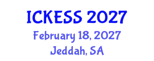 International Conference on Kinesiology, Exercise and Sport Sciences (ICKESS) February 18, 2027 - Jeddah, Saudi Arabia