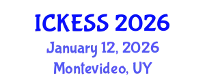 International Conference on Kinesiology, Exercise and Sport Sciences (ICKESS) January 12, 2026 - Montevideo, Uruguay