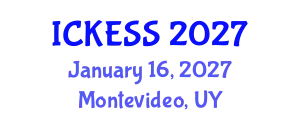 International Conference on Kinesiology, Exercise and Sport Sciences (ICKESS) January 16, 2027 - Montevideo, Uruguay