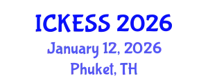International Conference on Kinesiology, Exercise and Sport Sciences (ICKESS) January 12, 2026 - Phuket, Thailand