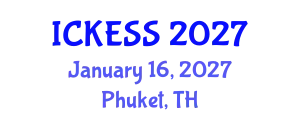 International Conference on Kinesiology, Exercise and Sport Sciences (ICKESS) January 16, 2027 - Phuket, Thailand