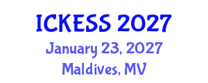 International Conference on Kinesiology, Exercise and Sport Sciences (ICKESS) January 23, 2027 - Maldives, Maldives