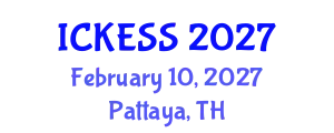International Conference on Kinesiology, Exercise and Sport Sciences (ICKESS) February 10, 2027 - Pattaya, Thailand