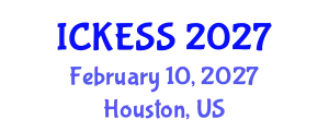 International Conference on Kinesiology, Exercise and Sport Sciences (ICKESS) February 10, 2027 - Houston, United States