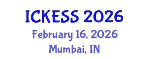 International Conference on Kinesiology, Exercise and Sport Sciences (ICKESS) February 16, 2026 - Mumbai, India