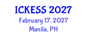 International Conference on Kinesiology, Exercise and Sport Sciences (ICKESS) February 17, 2027 - Manila, Philippines