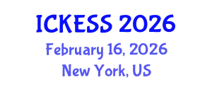 International Conference on Kinesiology, Exercise and Sport Sciences (ICKESS) February 16, 2026 - New York, United States