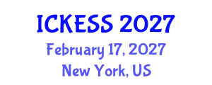 International Conference on Kinesiology, Exercise and Sport Sciences (ICKESS) February 17, 2027 - New York, United States