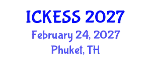 International Conference on Kinesiology, Exercise and Sport Sciences (ICKESS) February 24, 2027 - Phuket, Thailand