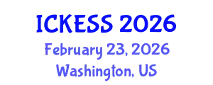 International Conference on Kinesiology, Exercise and Sport Sciences (ICKESS) February 23, 2026 - Washington, United States