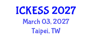 International Conference on Kinesiology, Exercise and Sport Sciences (ICKESS) March 03, 2027 - Taipei, Taiwan