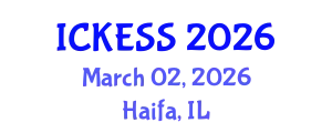 International Conference on Kinesiology, Exercise and Sport Sciences (ICKESS) March 02, 2026 - Haifa, Israel
