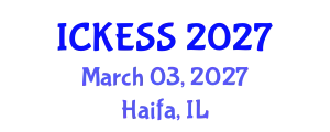 International Conference on Kinesiology, Exercise and Sport Sciences (ICKESS) March 03, 2027 - Haifa, Israel