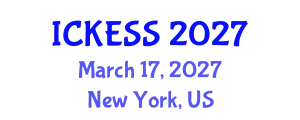International Conference on Kinesiology, Exercise and Sport Sciences (ICKESS) March 17, 2027 - New York, United States