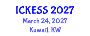 International Conference on Kinesiology, Exercise and Sport Sciences (ICKESS) March 24, 2027 - Kuwait, Kuwait