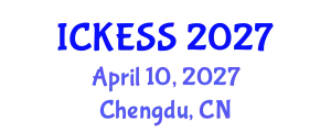 International Conference on Kinesiology, Exercise and Sport Sciences (ICKESS) April 10, 2027 - Chengdu, China