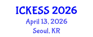 International Conference on Kinesiology, Exercise and Sport Sciences (ICKESS) April 13, 2026 - Seoul, Republic of Korea