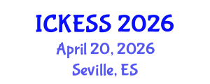 International Conference on Kinesiology, Exercise and Sport Sciences (ICKESS) April 20, 2026 - Seville, Spain