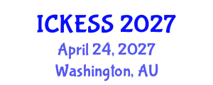 International Conference on Kinesiology, Exercise and Sport Sciences (ICKESS) April 24, 2027 - Washington, Australia