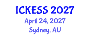 International Conference on Kinesiology, Exercise and Sport Sciences (ICKESS) April 24, 2027 - Sydney, Australia