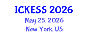 International Conference on Kinesiology, Exercise and Sport Sciences (ICKESS) May 25, 2026 - New York, United States
