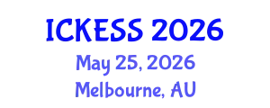 International Conference on Kinesiology, Exercise and Sport Sciences (ICKESS) May 25, 2026 - Melbourne, Australia