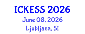 International Conference on Kinesiology, Exercise and Sport Sciences (ICKESS) June 08, 2026 - Ljubljana, Slovenia