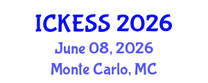 International Conference on Kinesiology, Exercise and Sport Sciences (ICKESS) June 08, 2026 - Monte Carlo, Monaco