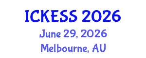 International Conference on Kinesiology, Exercise and Sport Sciences (ICKESS) June 29, 2026 - Melbourne, Australia