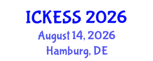 International Conference on Kinesiology, Exercise and Sport Sciences (ICKESS) August 14, 2026 - Hamburg, Germany