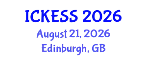 International Conference on Kinesiology, Exercise and Sport Sciences (ICKESS) August 21, 2026 - Edinburgh, United Kingdom
