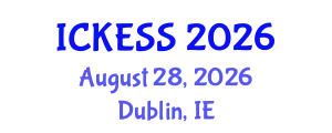 International Conference on Kinesiology, Exercise and Sport Sciences (ICKESS) August 28, 2026 - Dublin, Ireland