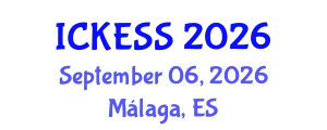 International Conference on Kinesiology, Exercise and Sport Sciences (ICKESS) September 06, 2026 - Málaga, Spain