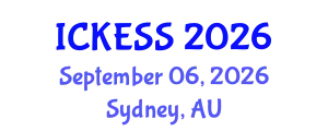 International Conference on Kinesiology, Exercise and Sport Sciences (ICKESS) September 06, 2026 - Sydney, Australia