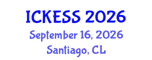 International Conference on Kinesiology, Exercise and Sport Sciences (ICKESS) September 16, 2026 - Santiago, Chile