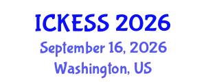 International Conference on Kinesiology, Exercise and Sport Sciences (ICKESS) September 16, 2026 - Washington, United States