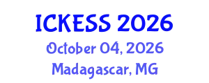 International Conference on Kinesiology, Exercise and Sport Sciences (ICKESS) October 04, 2026 - Madagascar, Madagascar