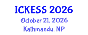 International Conference on Kinesiology, Exercise and Sport Sciences (ICKESS) October 21, 2026 - Kathmandu, Nepal