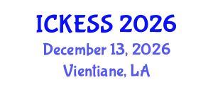International Conference on Kinesiology, Exercise and Sport Sciences (ICKESS) December 13, 2026 - Vientiane, Laos