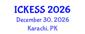 International Conference on Kinesiology, Exercise and Sport Sciences (ICKESS) December 30, 2026 - Karachi, Pakistan