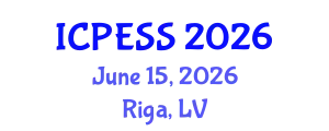 International Conference on Physical Education and Sport Science (ICPESS) June 15, 2026 - Riga, Latvia