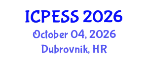 International Conference on Physical Education and Sport Science (ICPESS) October 04, 2026 - Dubrovnik, Croatia