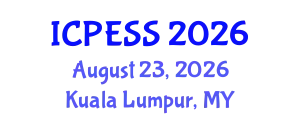 International Conference on Physical Education and Sport Science (ICPESS) August 23, 2026 - Kuala Lumpur, Malaysia