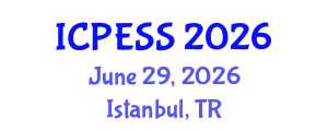 International Conference on Physical Education and Sport Science (ICPESS) June 29, 2026 - Istanbul, Turkey