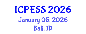 International Conference on Physical Education and Sport Science (ICPESS) January 05, 2026 - Bali, Indonesia