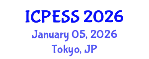 International Conference on Physical Education and Sport Science (ICPESS) January 05, 2026 - Tokyo, Japan