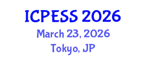International Conference on Physical Education and Sport Science (ICPESS) March 23, 2026 - Tokyo, Japan