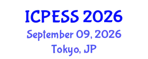 International Conference on Physical Education and Sport Science (ICPESS) September 09, 2026 - Tokyo, Japan