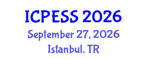 International Conference on Physical Education and Sport Science (ICPESS) September 27, 2026 - Istanbul, Turkey
