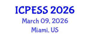 International Conference on Physical Education and Sport Science (ICPESS) March 09, 2026 - Miami, United States